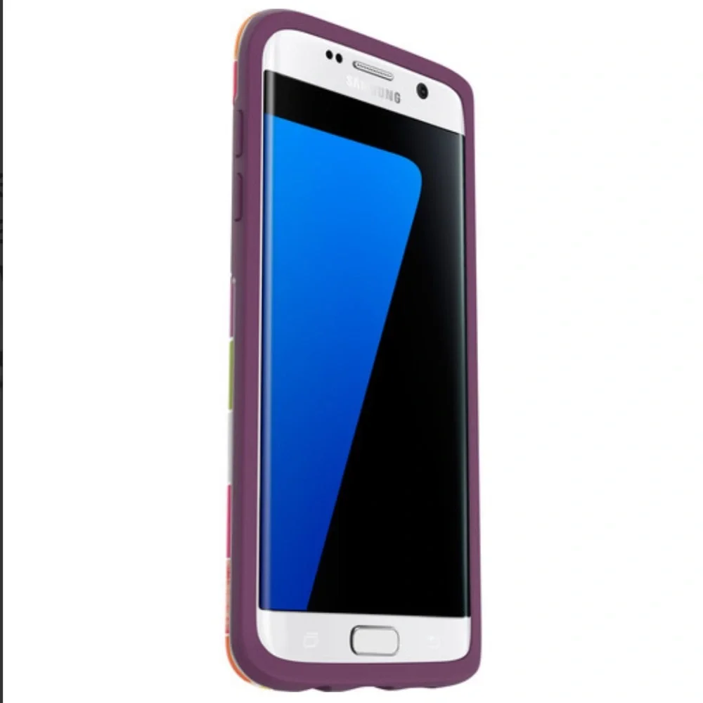 NEW! OTTERBOX Symmetry Series Case Galaxy S7 Edge Gumballs Single-Piece